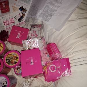 Pink zebra scented wax beads blend bags